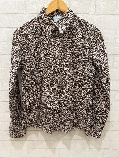 MIKI THUMB Cotton Flower Print LS Shirt/M