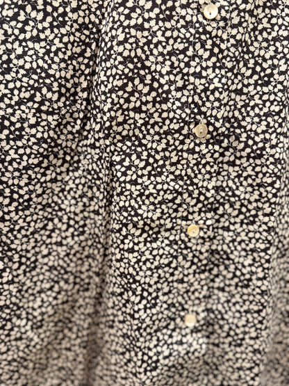 MIKI THUMB Cotton Flower Print LS Shirt/M