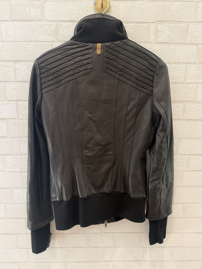 MACKAGE Lamb Leather Zipped Jacket /M