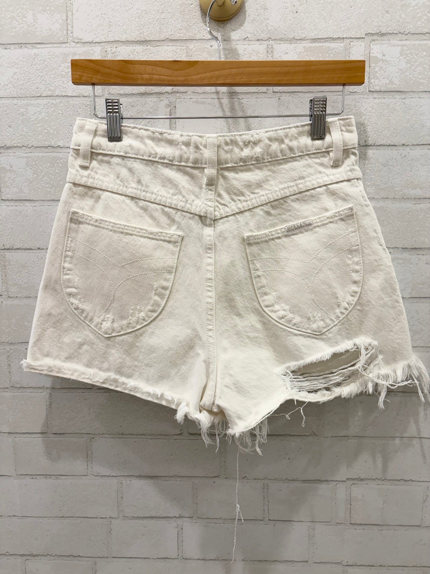 ROLLA’S  High Rise Ripped Denim Short /S-US27