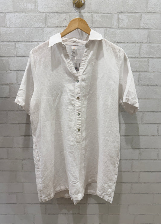 P Q SWIM NWT Linen Romper/S