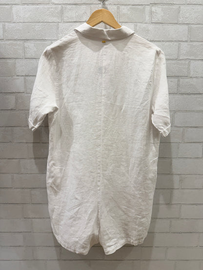 P Q SWIM NWT Linen Romper/S