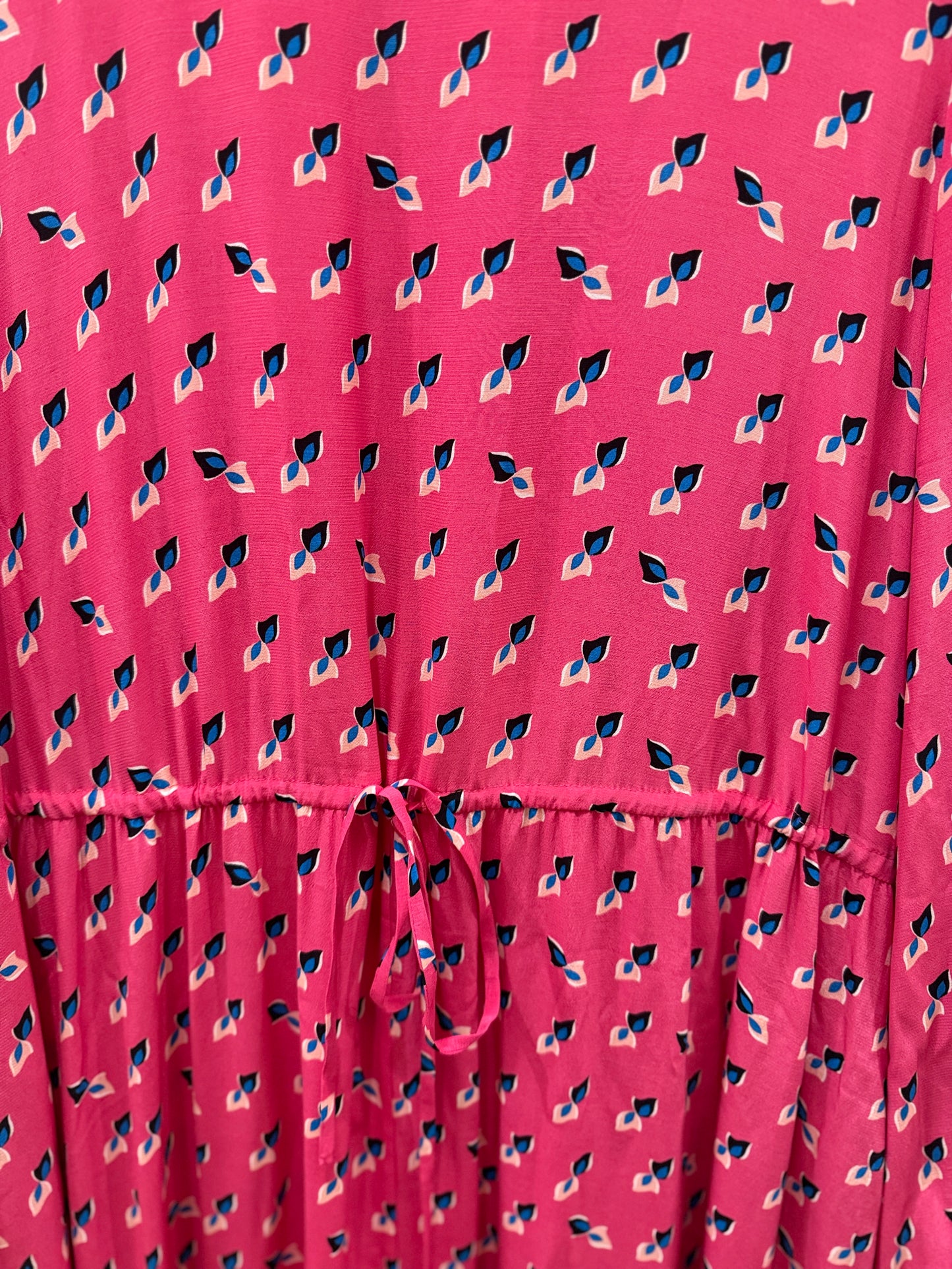 DVF  LS Print Maxi Dress/L-US10
