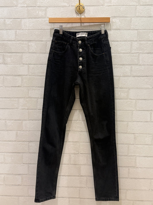 BALENCIAGA High Rise Slim Jeans / XS-EU34