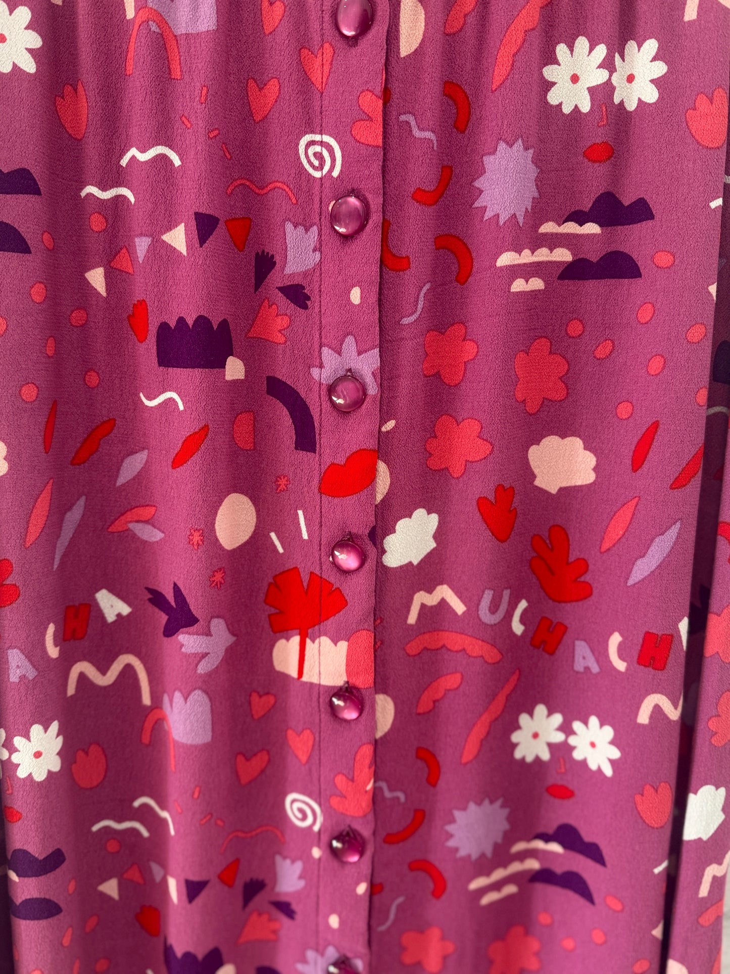 DES PETITS HAUTS Button Up Midi Skirt/S-EU36