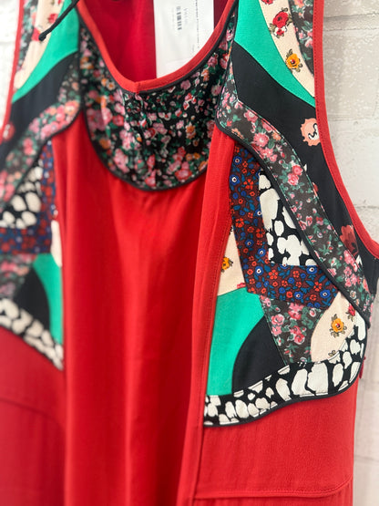 COACH Silk Sleeveless P{rinted Dress / S