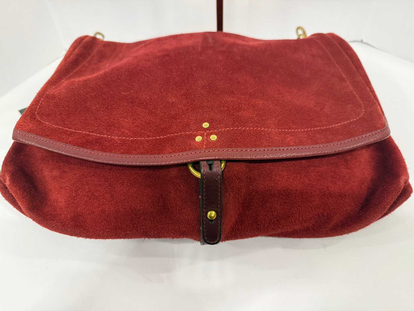 JEROME DREYFUSS Suede Andy Shoulder Bag