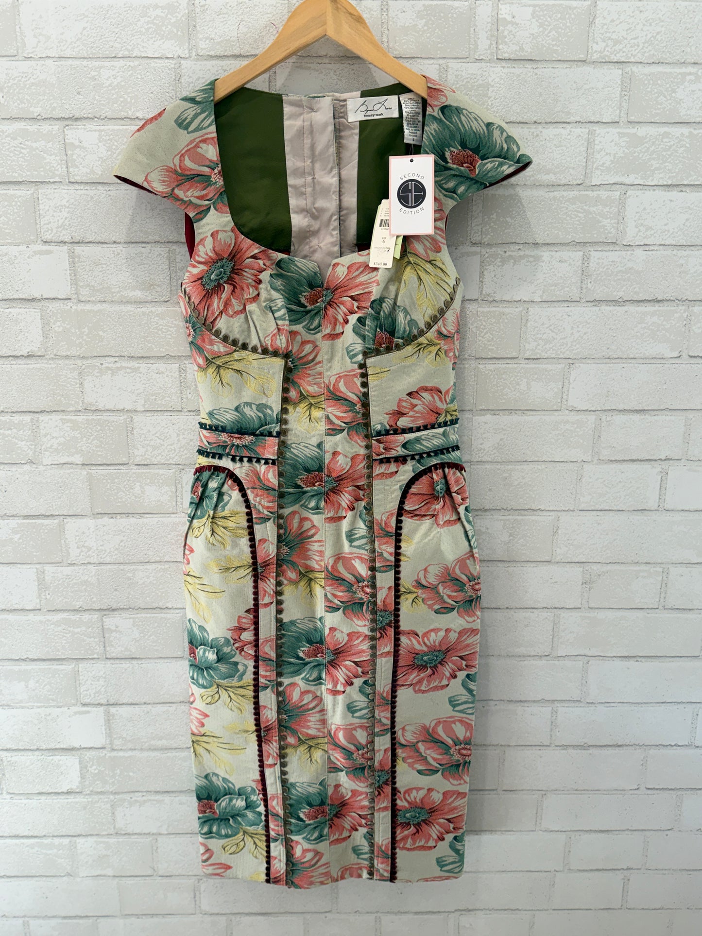 BYRON LARS NWT Sleeveless Floral Mini Dress/S-EU36