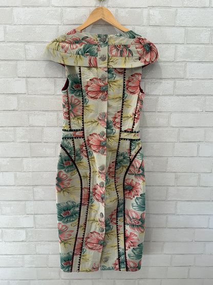 BYRON LARS NWT Sleeveless Floral Mini Dress/S-EU36