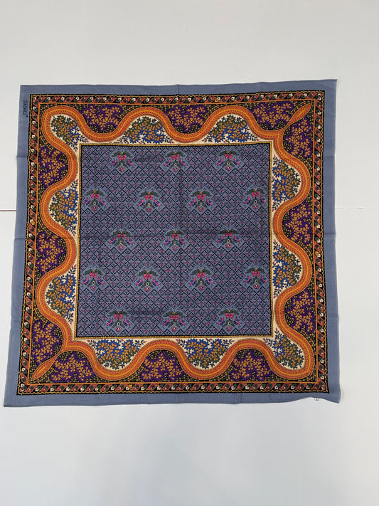 SOLEIADO Cotton  Flowers Print Scarf