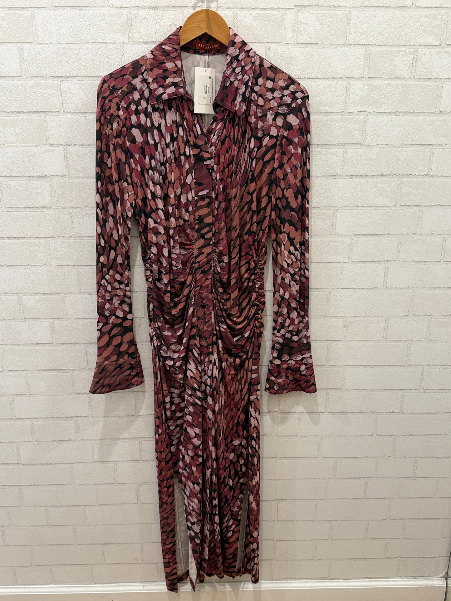 ALTUZARRA LS  Buttoned Long Dress/L