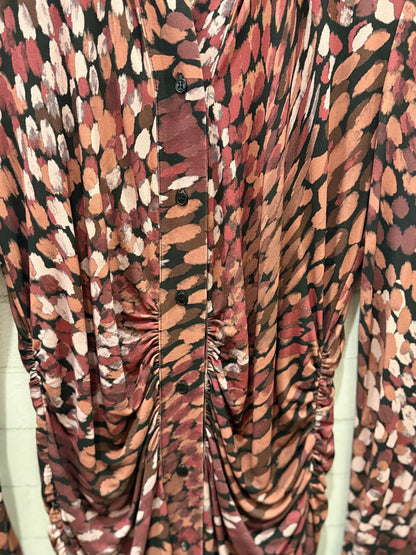 ALTUZARRA LS  Buttoned Long Dress/L