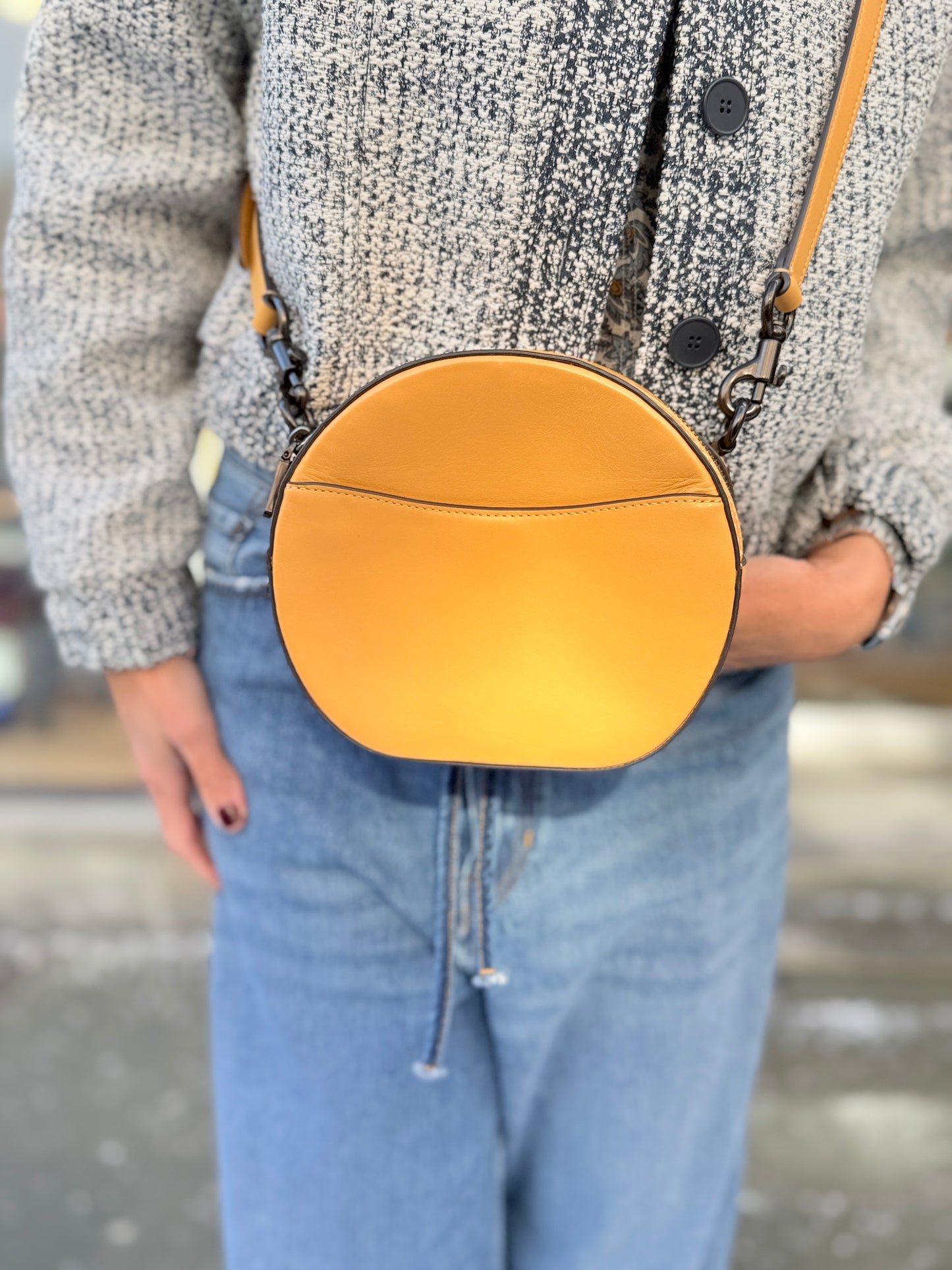 COACH Leather Crossbody