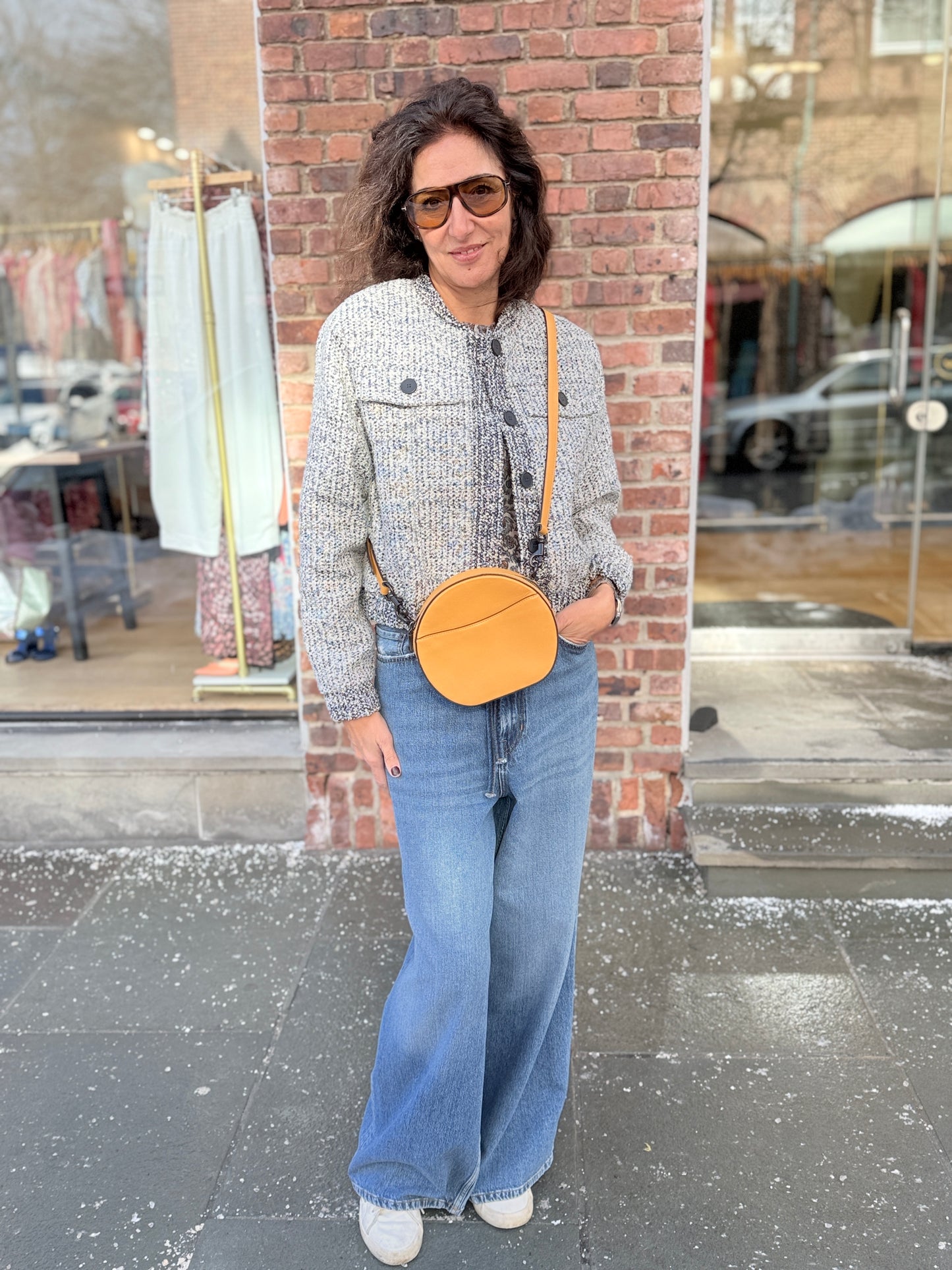 COACH Leather Crossbody