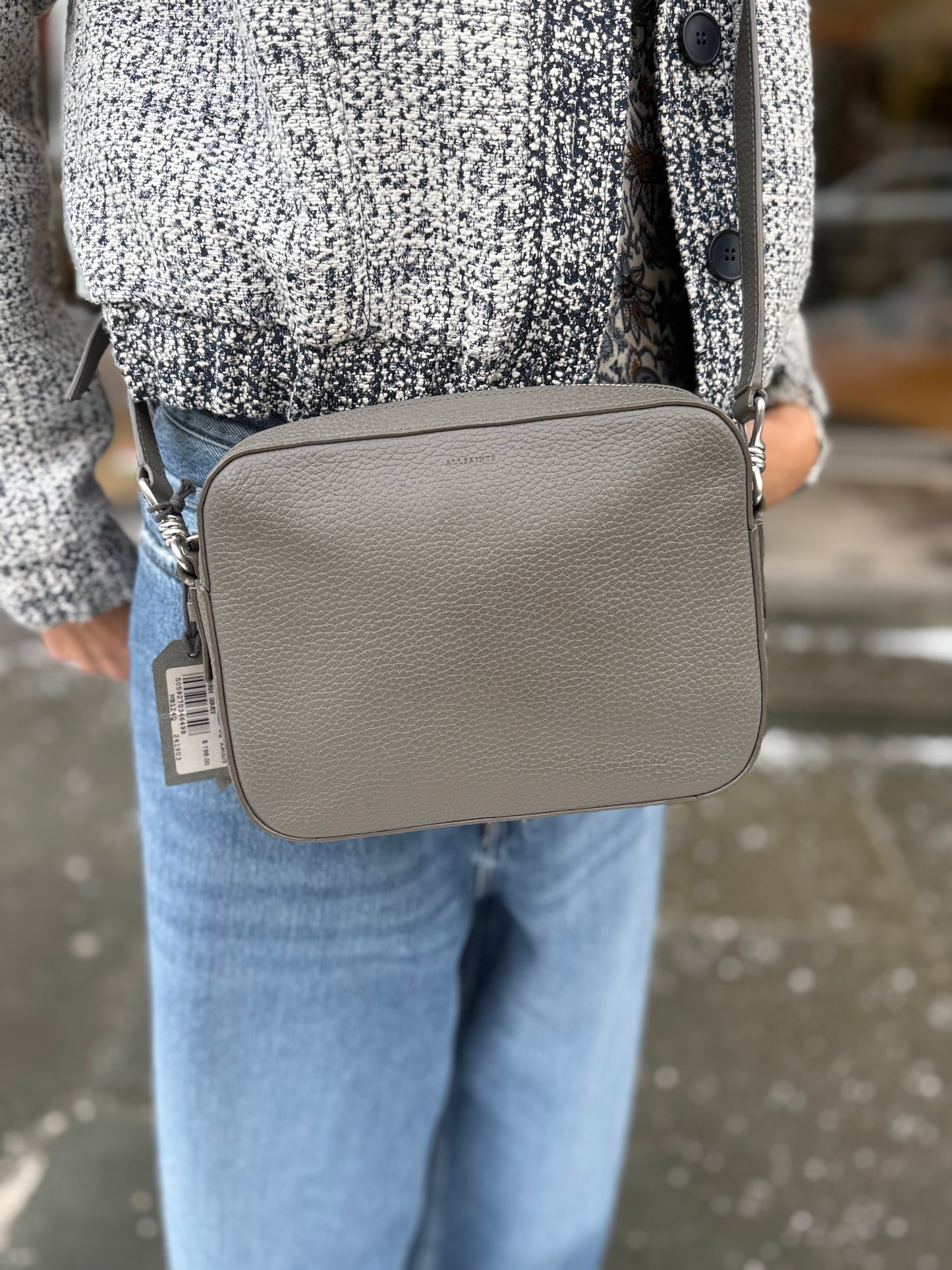 ALL SAINTS NWT Leather Crossbody Handbag