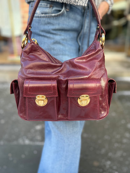 MARC JACOBS Leather Shoulder Bag