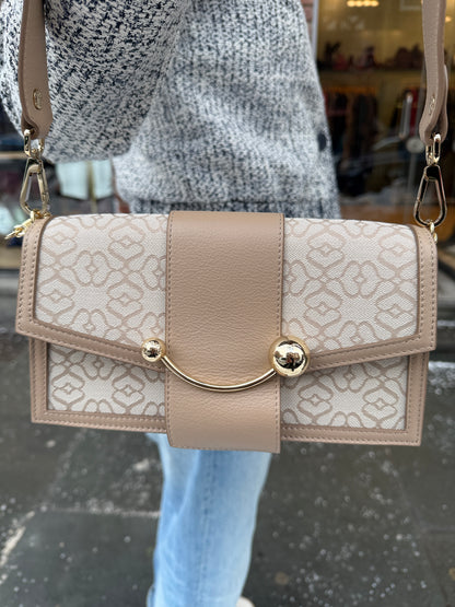 STRATHBERRY NWT Monogram Leather Shoulder Bag
