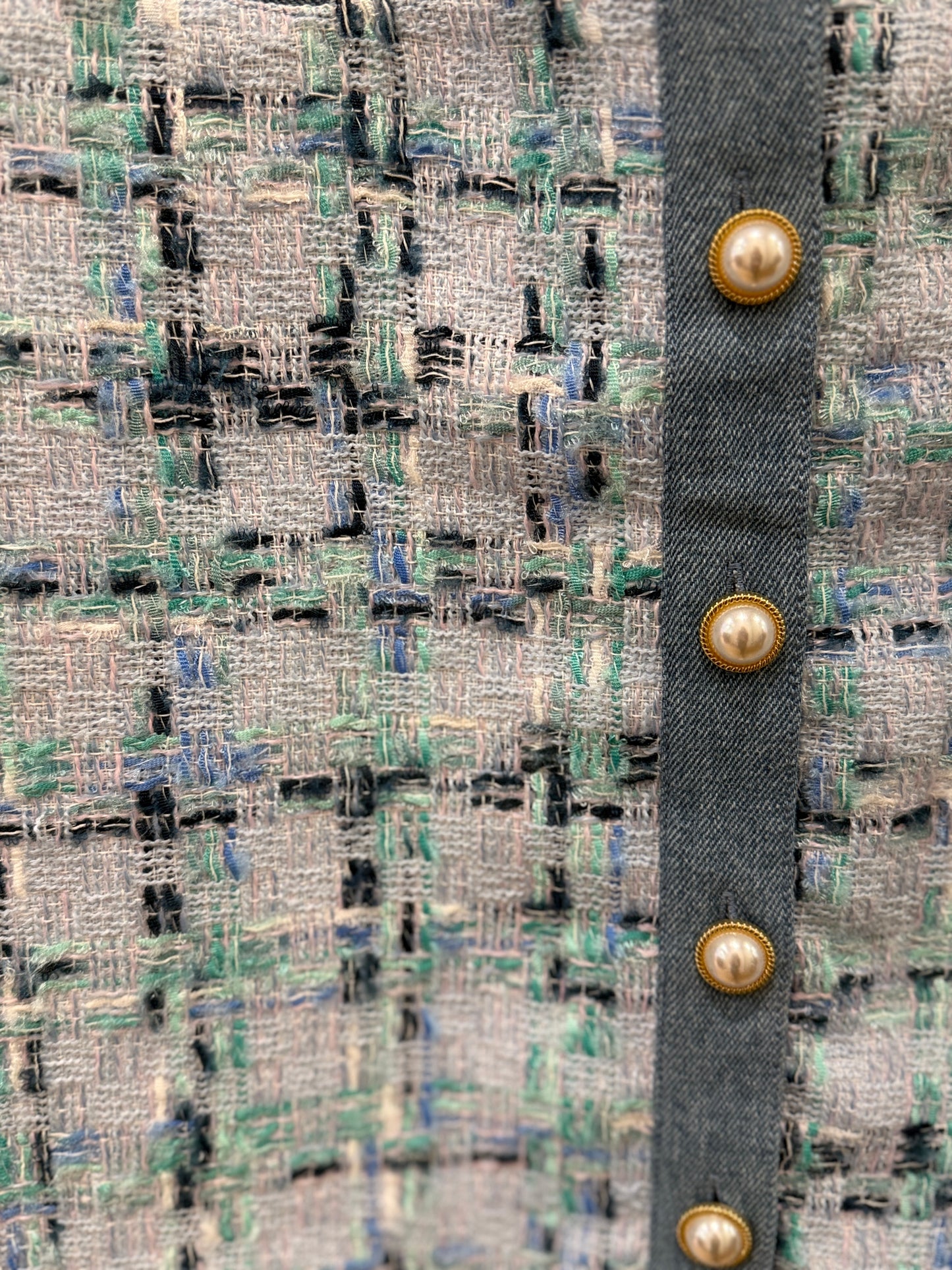 NANETTE by NANETTE LEPORE NWT Tweed  Mini Skirt/M