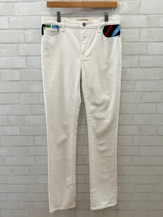 EMILIO PUCCI  NWT  Pockets Print  Jeans/ M-IT44