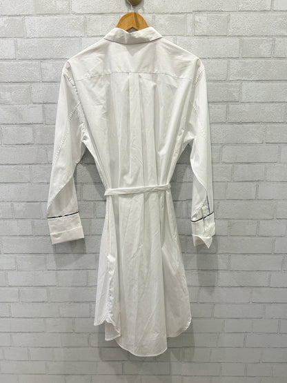 BURBERRY LS Belted Shirt Dress / M-US8