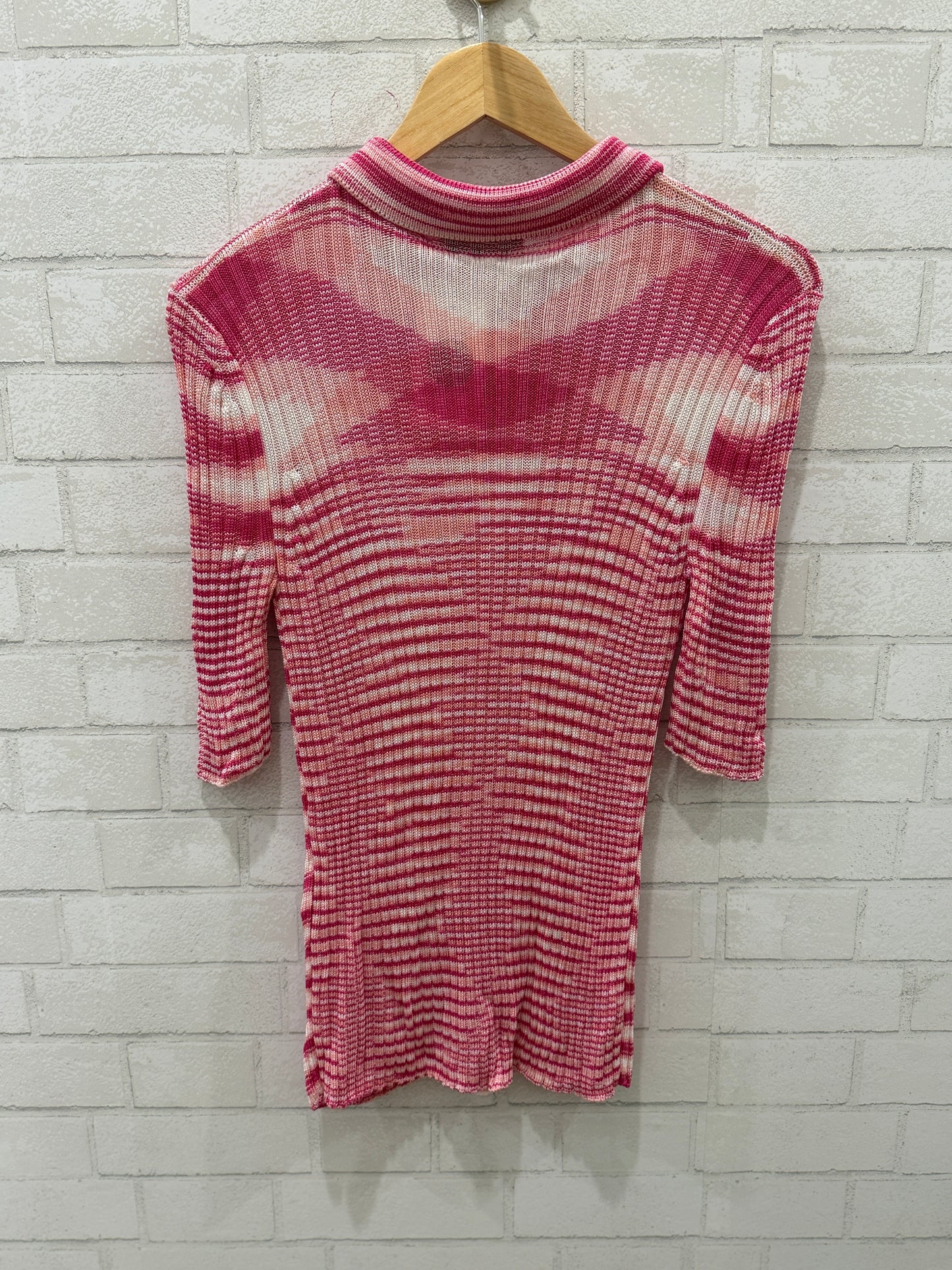 MISSONI Knit Ribbed Polo Shirt / XS-IT40
