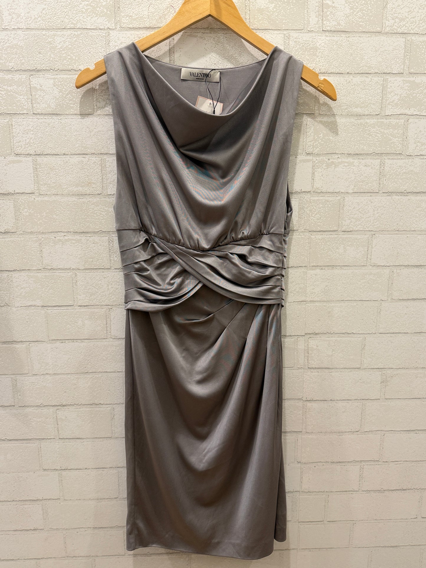 VALENTINO SLeeveless Pleated Mini Dress/M-US6