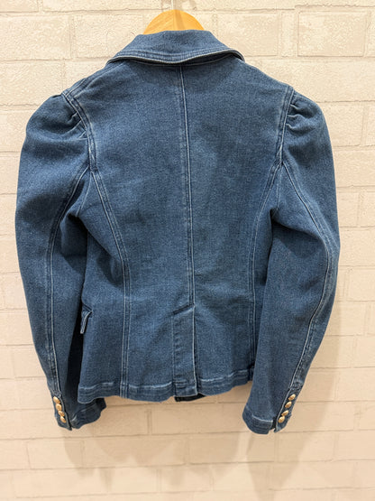 GENERATION LOVE Denim Jacket with Gold Buttons/XS