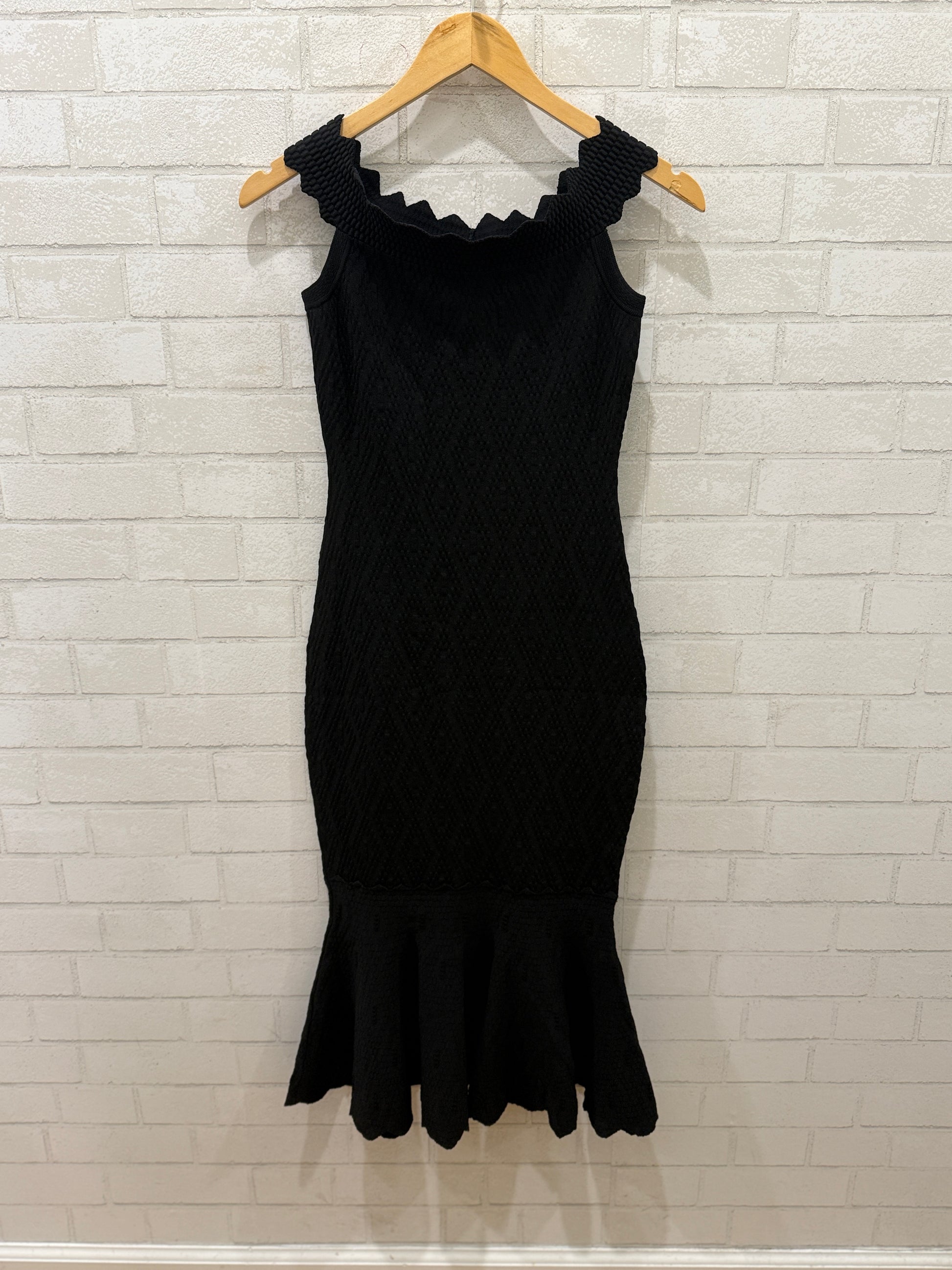 JONATHAN SIMKHAI Stretch Shoulder Sleeves Midi Dress/XS – Second Edition NY