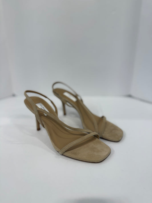 L K BENNETT NWT Suede Strappy Heels Sandals/US7.5-EU38