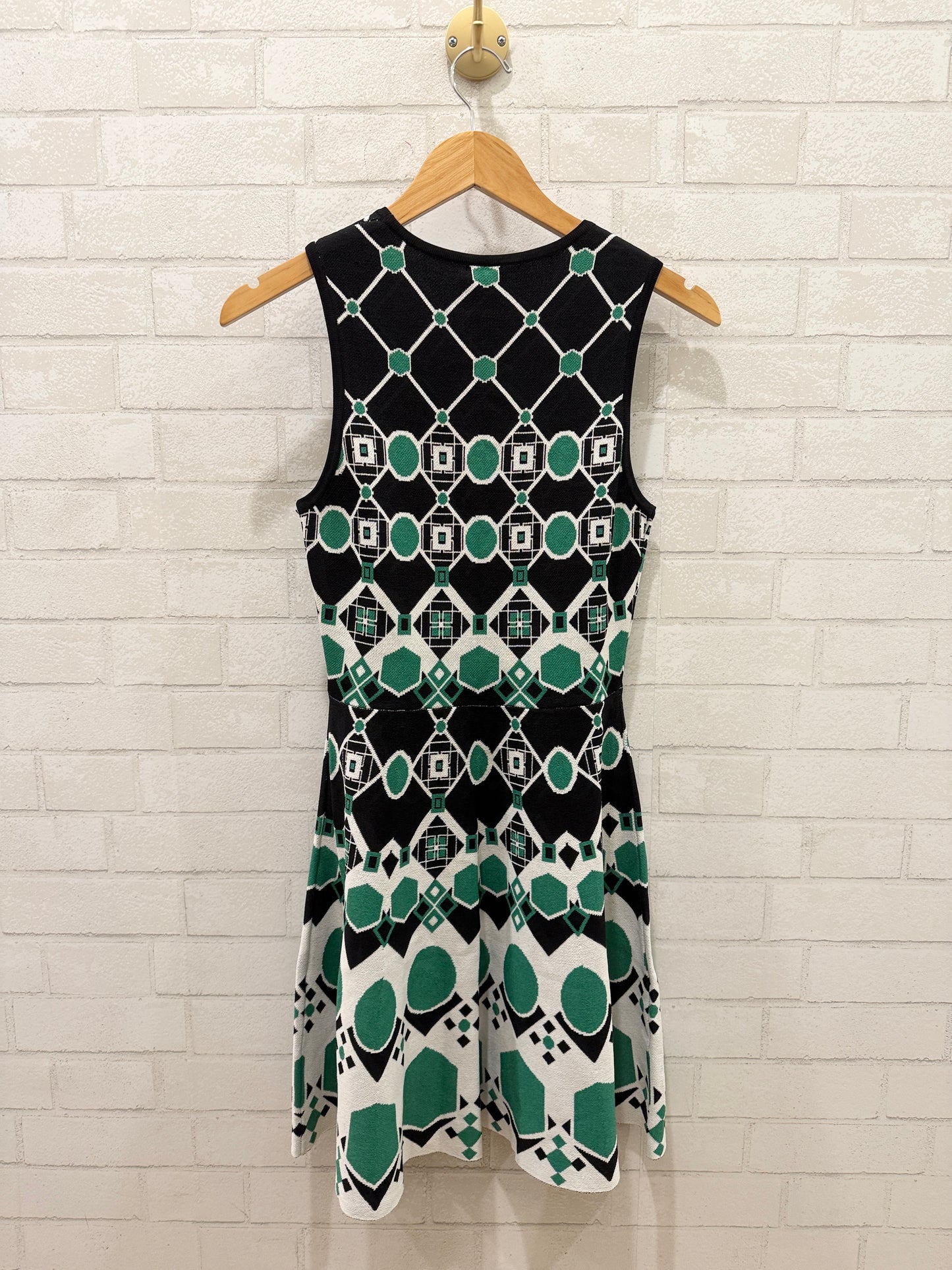 KAREN MILLEN NWT Embellished Jacquard Mini Dress / S