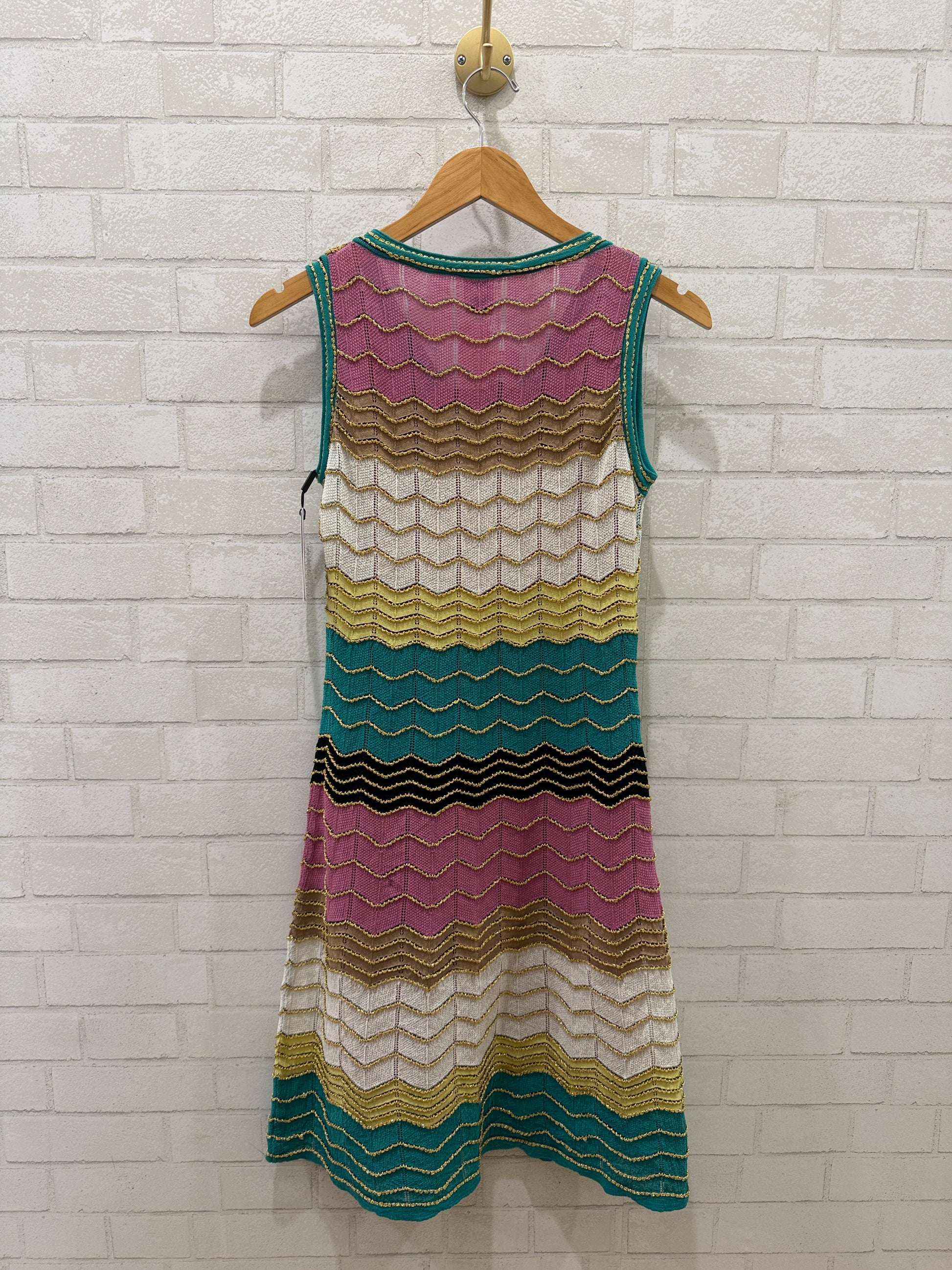 MISSONI NWT Chevron Knit Mini Dress / M-US8