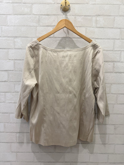 EILEEN FISHER NWT Silk 3/4 Sleeves Jacket / L