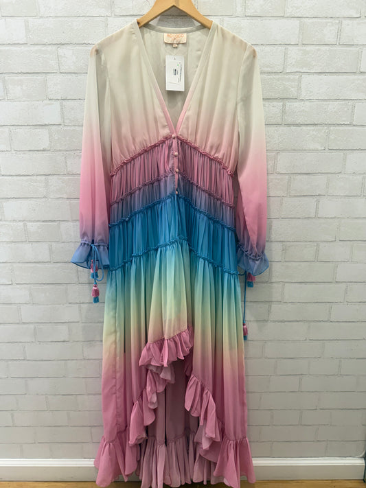 ROCOCO SAND LS Maxi Smock Dress/M