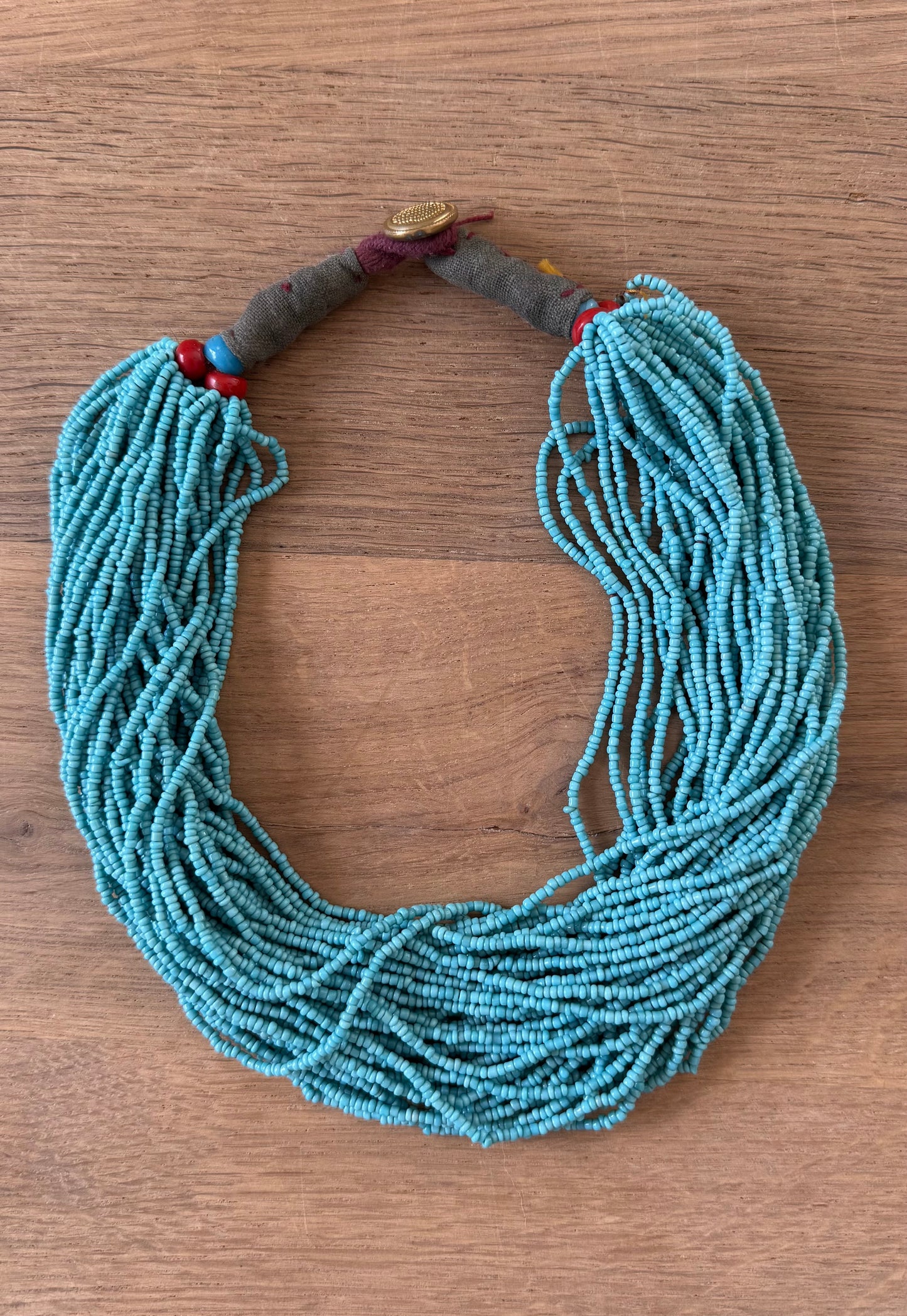 NO BRAND Multi-Strand Beaded Necklace