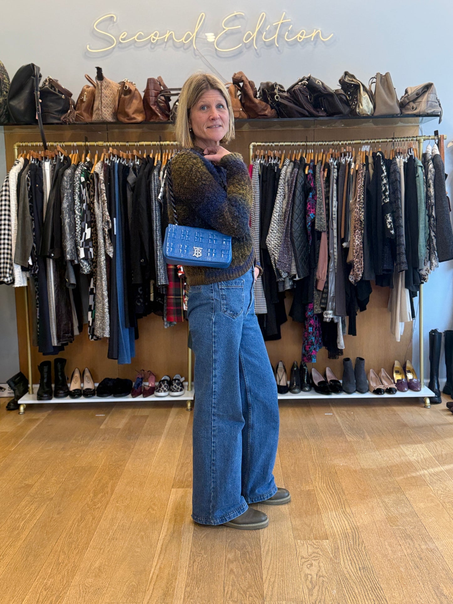 BURBERRY Lola Small Quilted Patent Leather Shoulder Bag