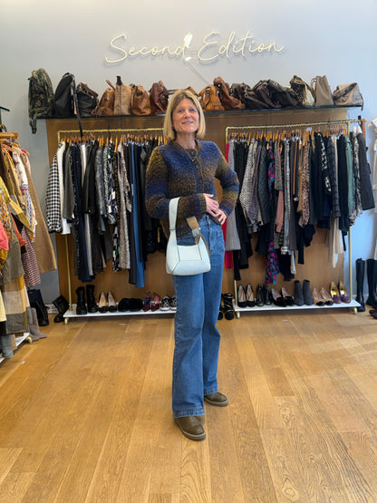 JIMMY CHOO Diamond Hobo Small Bag