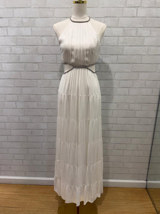 ALICE + OLIVIA Myrtice Embellished Cut-Out Maxi Dress / XS-US2