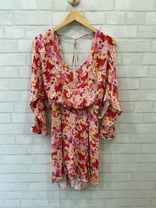 REISS NWT Annalisa SS Floral Print Mini Dress/M-US6