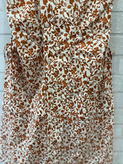 DEREK LAM 10 CROSSBY NWT Cotton Sleeveless Flower Print Mini Dress/ M-US6