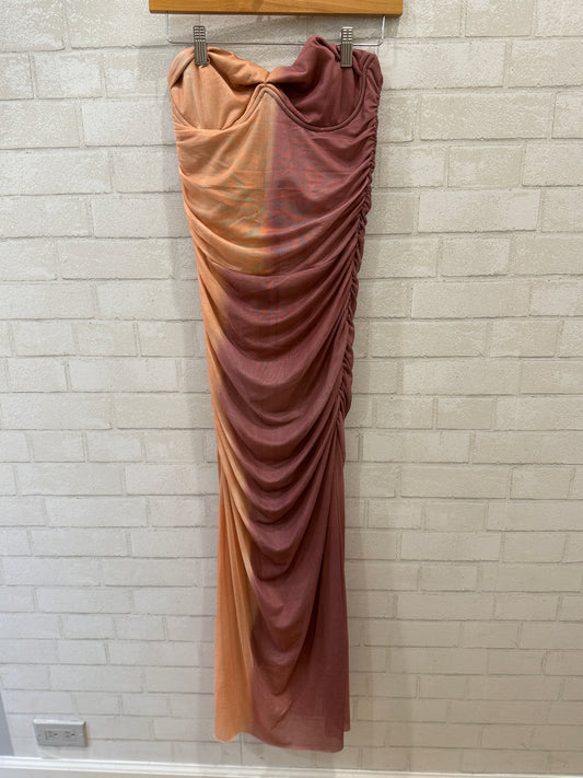 MOONSEA  NWT Tulle Sleeveless  Maxi Dress/S