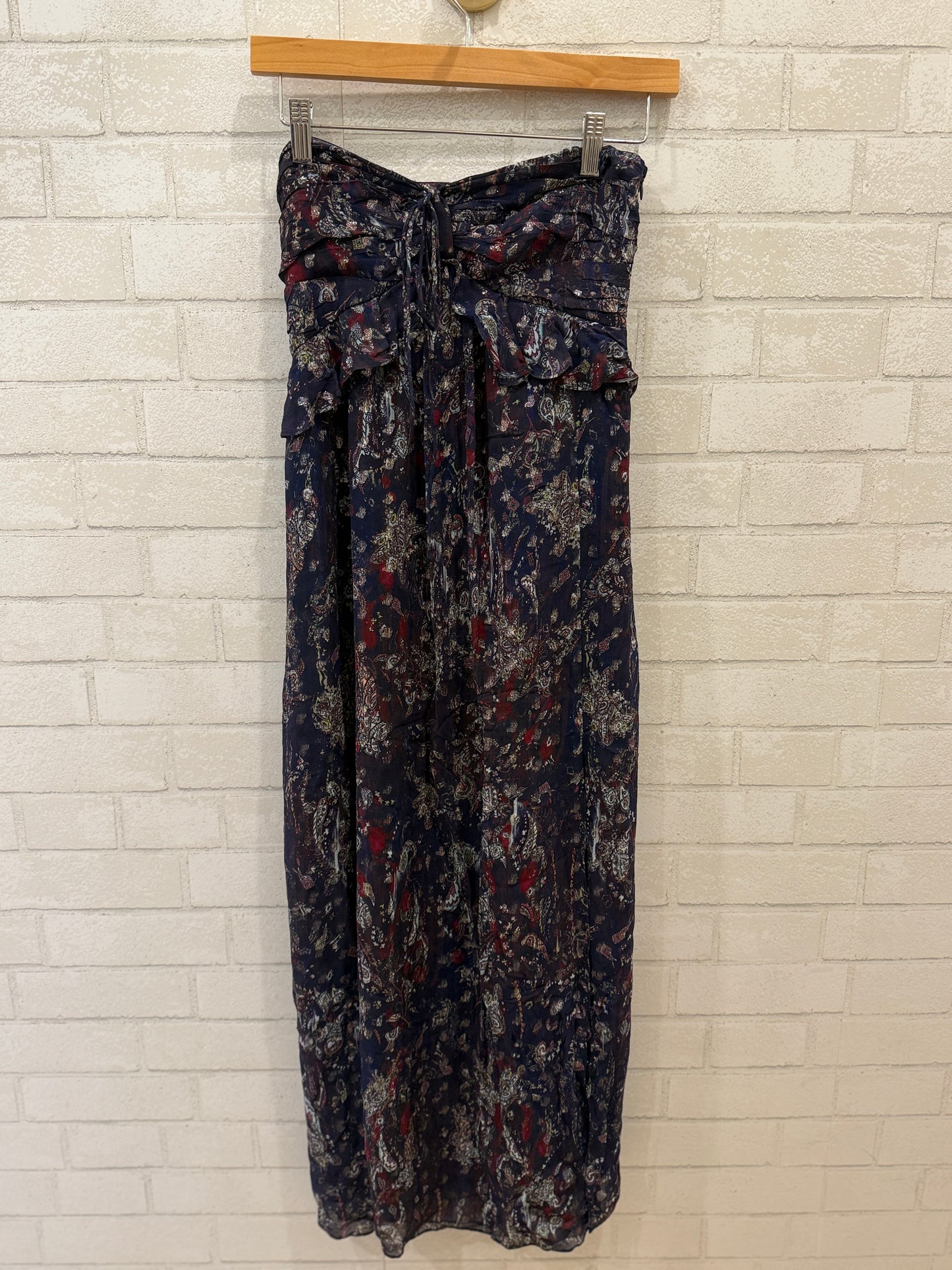 IRO  Floral Print Sleeveless Flowy Midi Dress/S-EU36