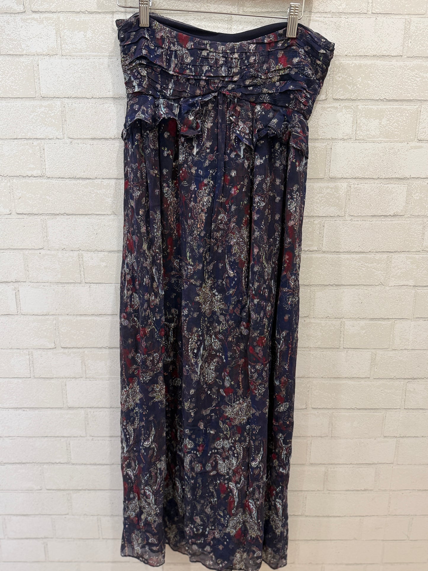 IRO  Floral Print Sleeveless Flowy Midi Dress/S-EU36