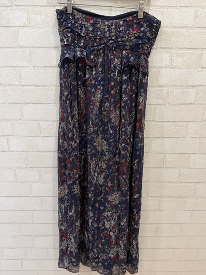 IRO  Floral Print Sleeveless Flowy Midi Dress/S-EU36