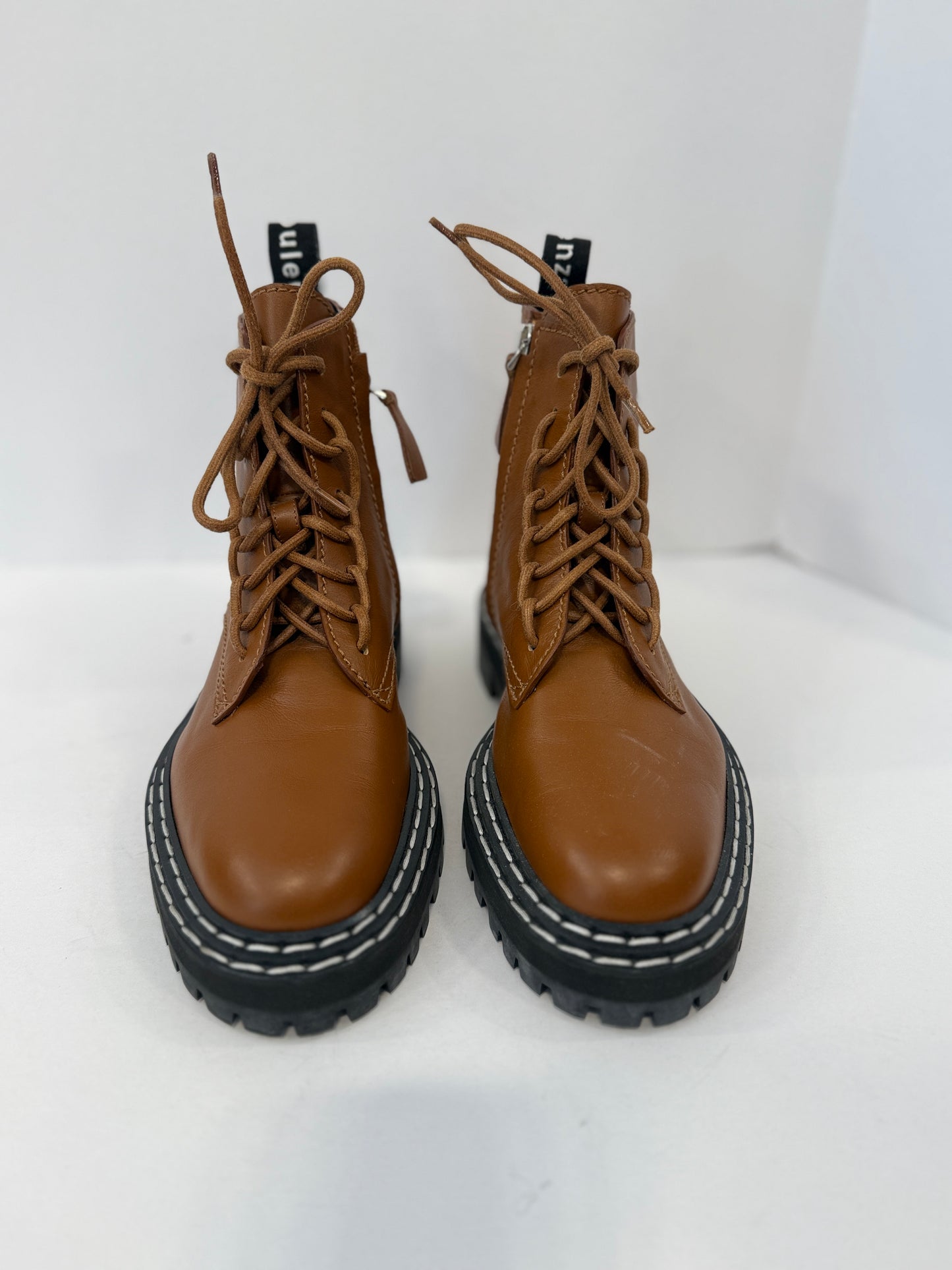 PROENZA  SHOULER  NWT  Lug Sole Combat Boots/ EU36.5- US6.5
