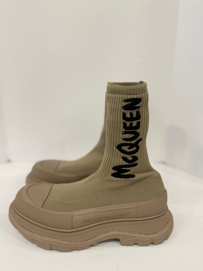 ALEXANDER MC QUEEN NWT Tread Sock Boots with Box/US10.5-EU41