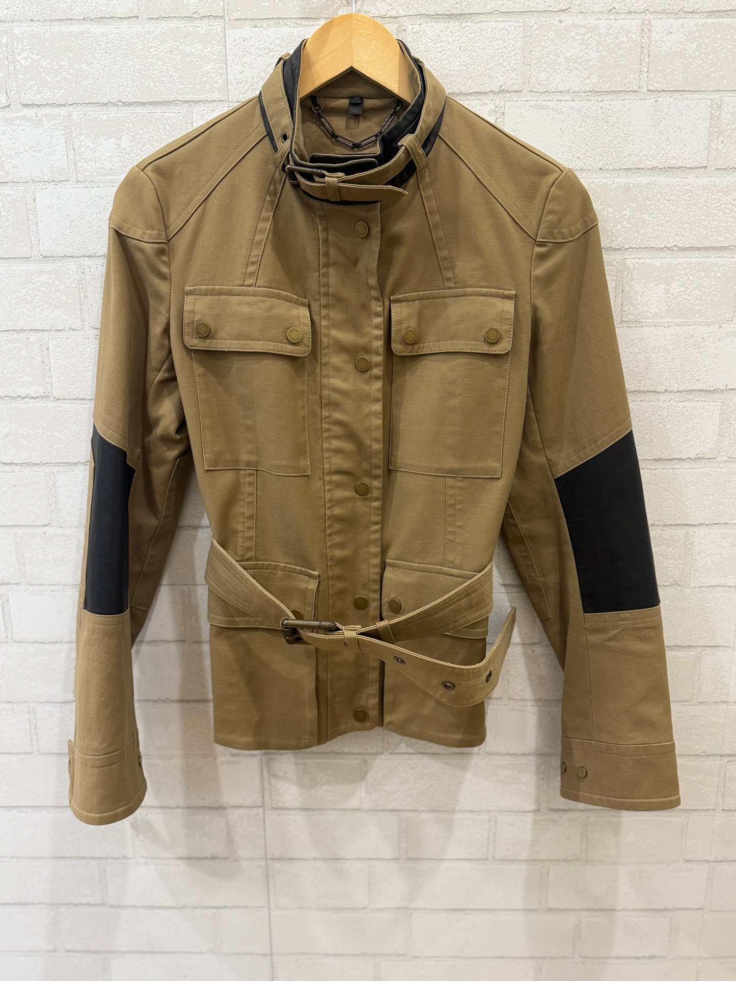 BELSTAFF Cotton & Leather Jacket/M-EU42