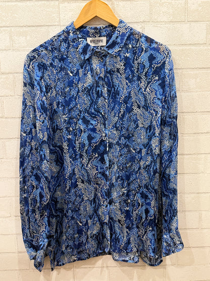 APOSTROPHE LS Print  Shirt/L
