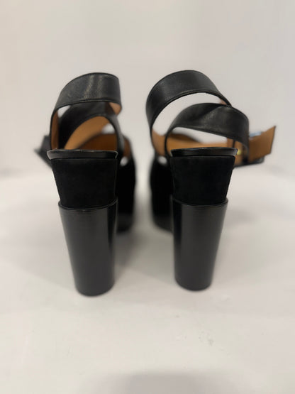 ALEXA WAGNER NWT Suede Platform Open Toe Sandals/ US8.5-EU39