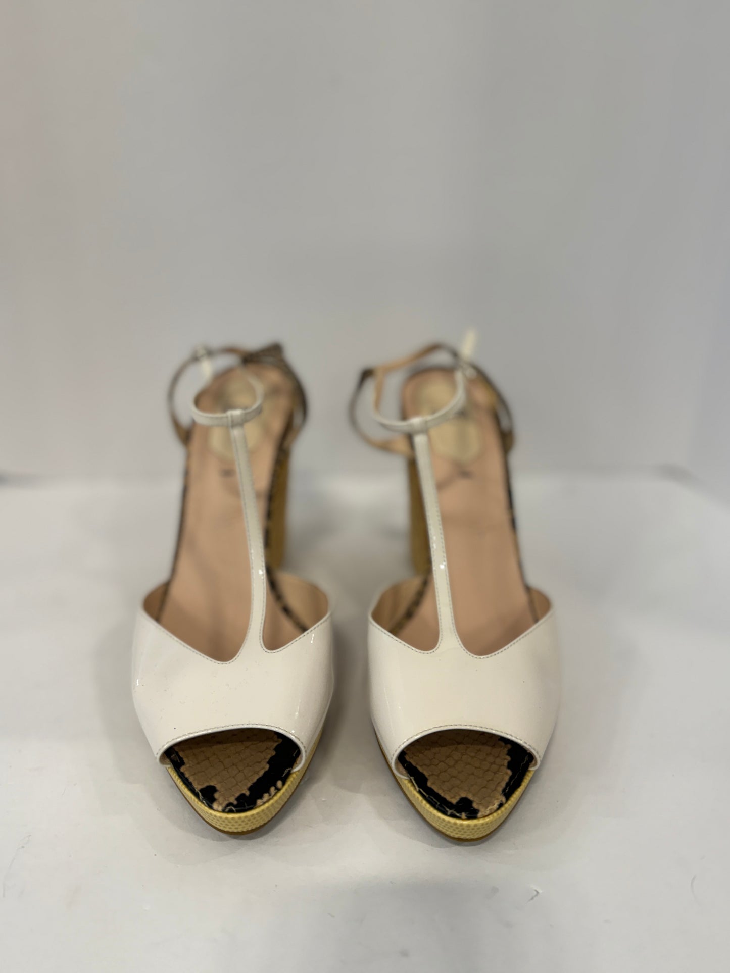 FENDI Leather Espadrilles / US9-EU40