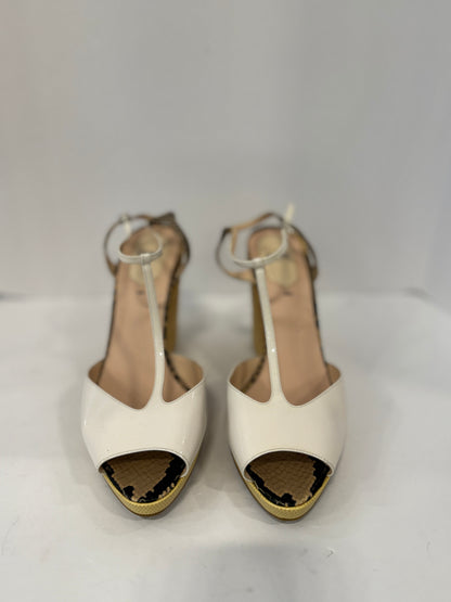 FENDI Leather Espadrilles / US9-EU40
